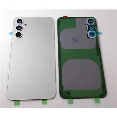 Tapa trasera o tapa bateria plata para Samsung Galaxy A34 5G SM-A346 mas cubierta camara
