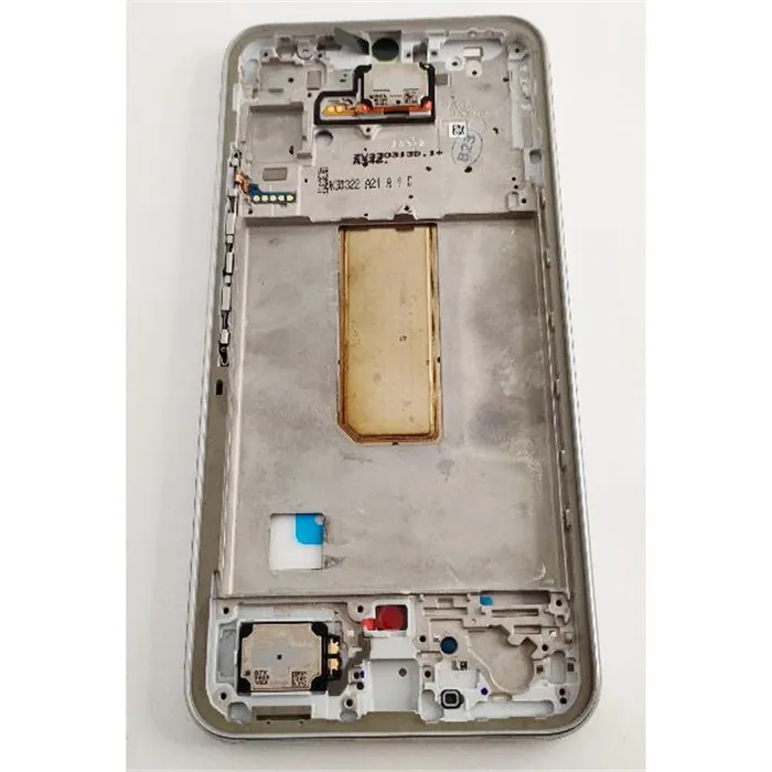 Carcasa central o marco plata para Samsung Galaxy A34 5G SM-A346 GH82-31312B Service Pack