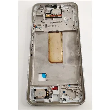 Carcasa central o marco plata para Samsung Galaxy A34 5G SM-A346 GH82-31312B Service Pack