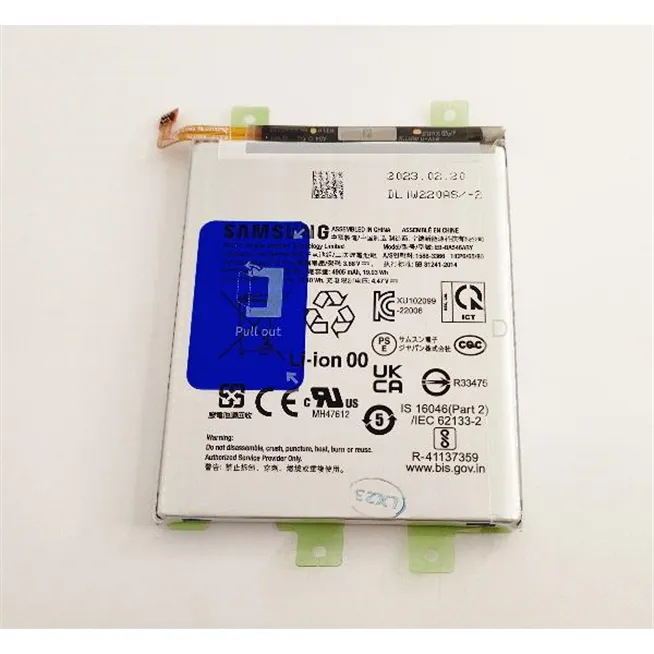 Bateria EB-BA346ABY 5000mAh para Samsung Galaxy A34 5G A346B GH82-31469A Service Pack