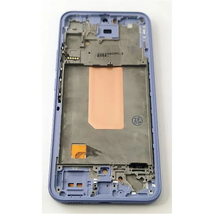 Pantalla lcd para Samsung Galaxy A34 5G A346 mas tactil negro con marco morado calidad TFT