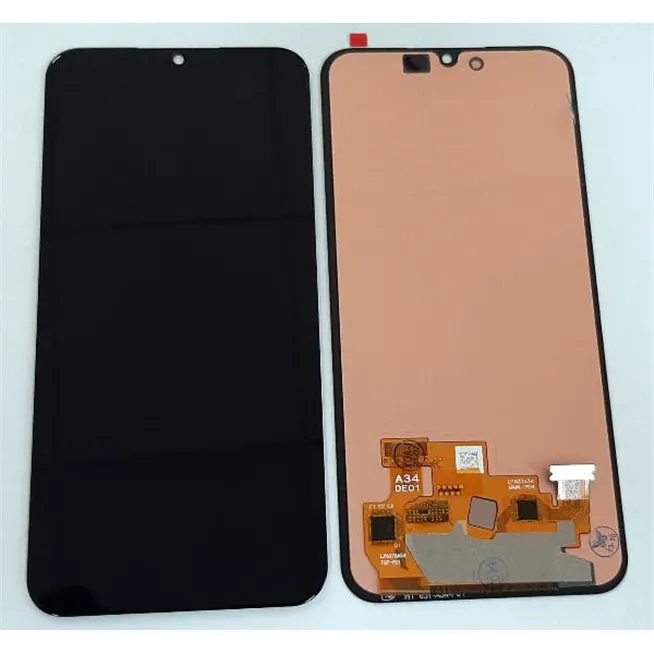 Pantalla oled para Samsung Galaxy A34 5G SM-A346 mas tactil negro compatible
