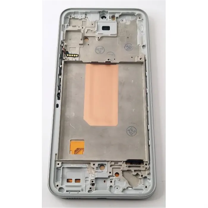 Pantalla lcd para Samsung Galaxy A34 5G A346 mas tactil negro con marco plata calidad TFT