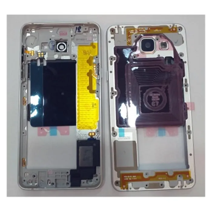 Samsung Galaxy A5 2016 A510F carcasa central o marco blanco premium