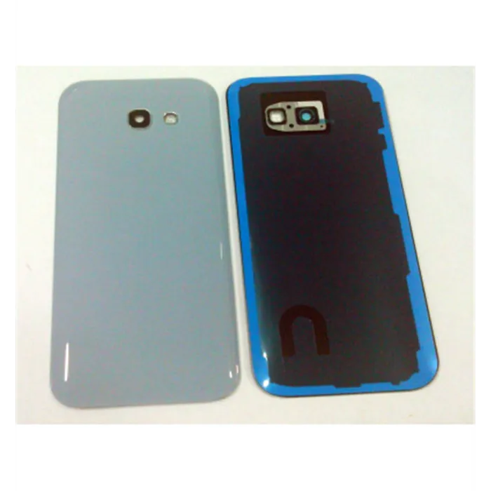 Tapa trasera o tapa bateria azul claro para SAMSUNG GALAXY A5 2017 A520 mas lente camara calidad premium
