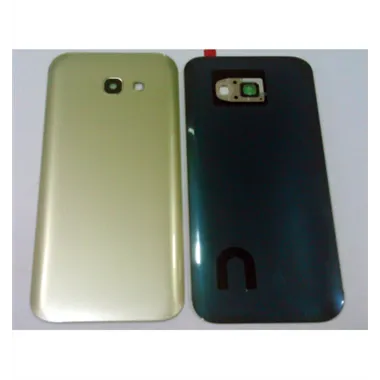 tapa trasera o tapa bateria dorada para SAMSUNG GALAXY A5 2017 A520 mas lente camara calidad premium