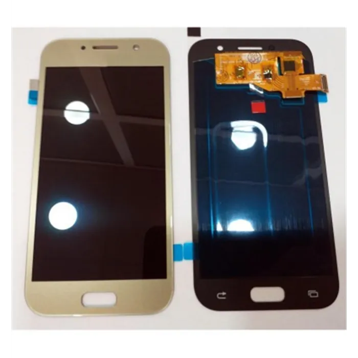 Samsung gh97-19733C SM-A520F Galaxy A5 2017 pantalla lcd calidad oled + tactil dorado compatible