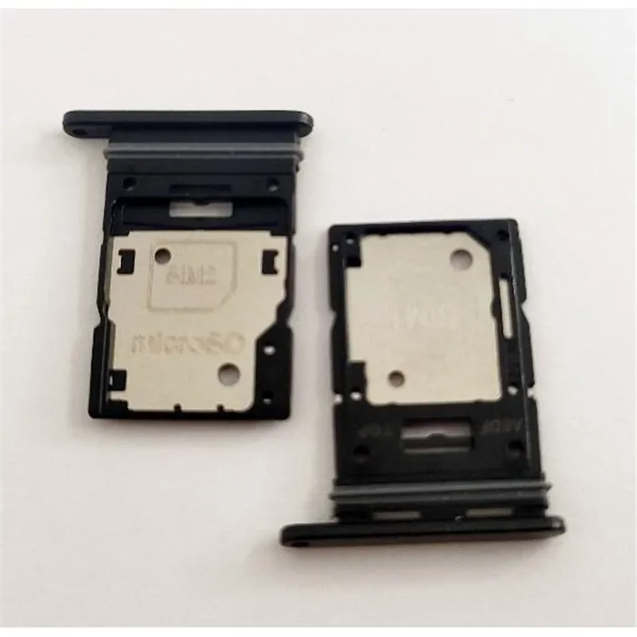 Soporte o bandeja dual sim negra para Samsung Galaxy A54 5G A546B calidad premium