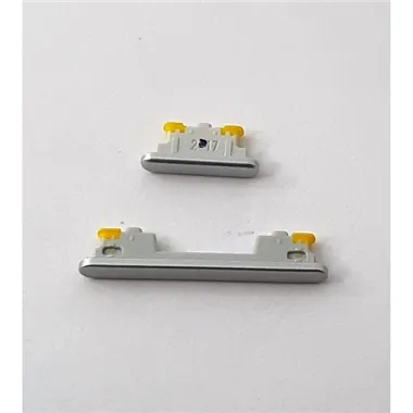 Set 2 botones plata para Samsung Galaxy A54 5G A546B calidad premium