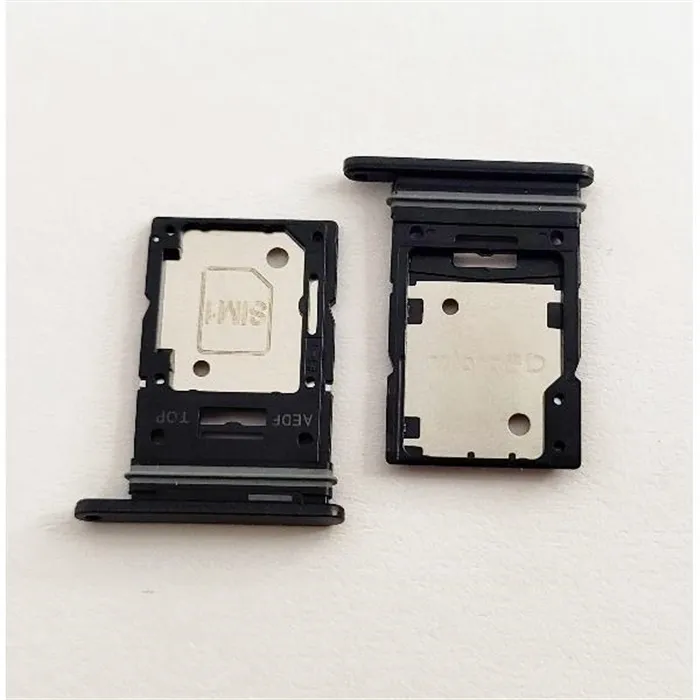 Soporte o bandeja single sim negra para Samsung Galaxy A54 5G A546B calidad premium