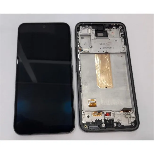 Pantalla lcd para Samsung Galaxy A54 5G A546B GH82-31232A mas tactil negro mas marco negro Service Pack