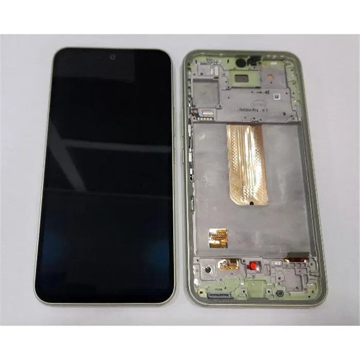 Pantalla lcd para Samsung Galaxy A54 5G A546B GH82-31232C mas tactil negro mas marco lima Service Pack