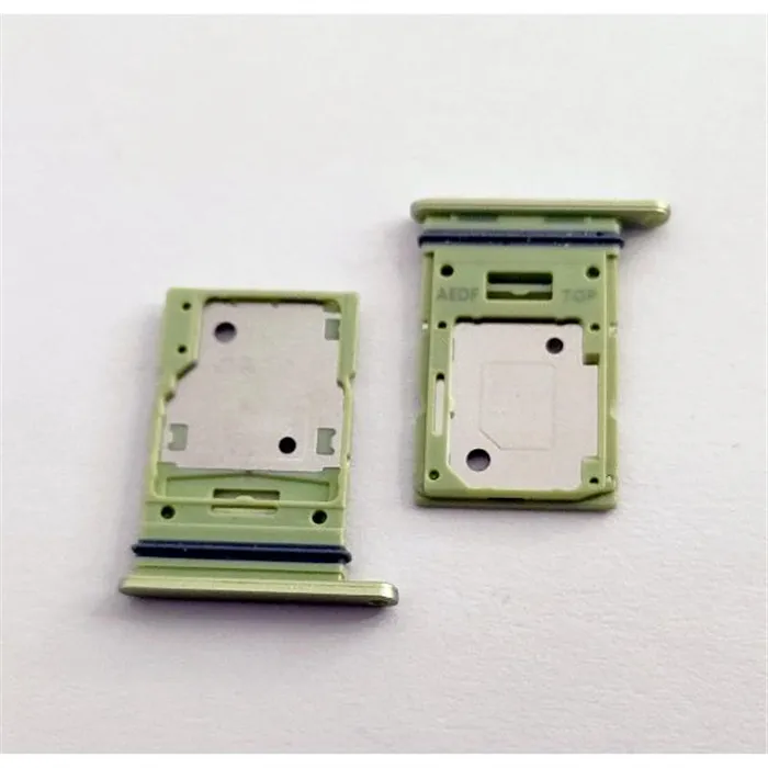 Soporte o bandeja dual sim verde para Samsung Galaxy A54 5G A546B calidad premium