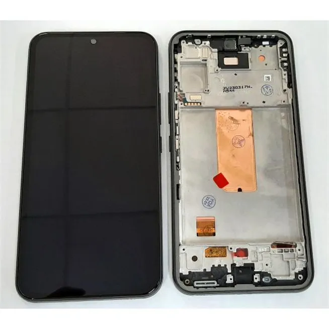 Pantalla oled para Samsung Galaxy A54 5G SM-A546 mas tactil negro mas marco negro compatible