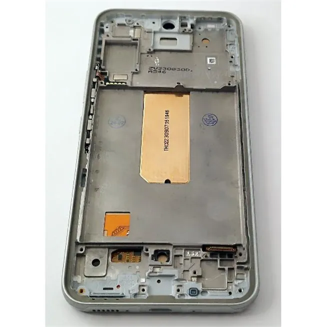 Pantalla lcd para Samsung Galaxy A54 5G A546 mas tactil negro con marco blanco calidad Incell