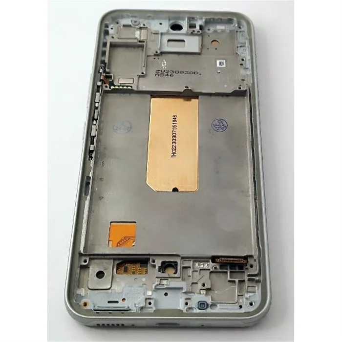 Pantalla lcd para Samsung Galaxy A54 5G A546 mas tactil negro con marco blanco calidad Incell