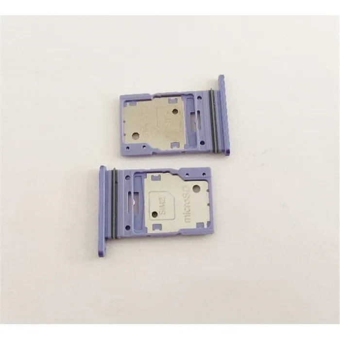 Soporte o bandeja sim violeta para Samsung Galaxy A54 5G A546B GH98-48072D Service Pack