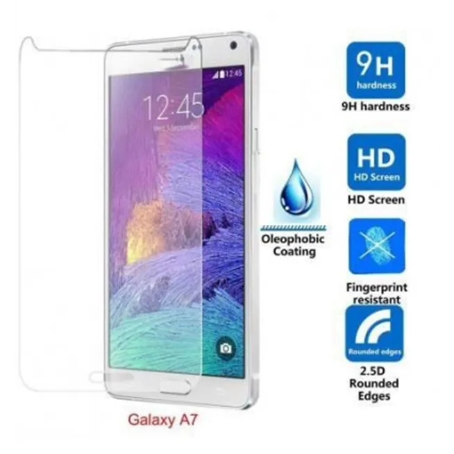 Samsung Galaxy A7 SM-A700 A7 SM-A700F protector cristal temp