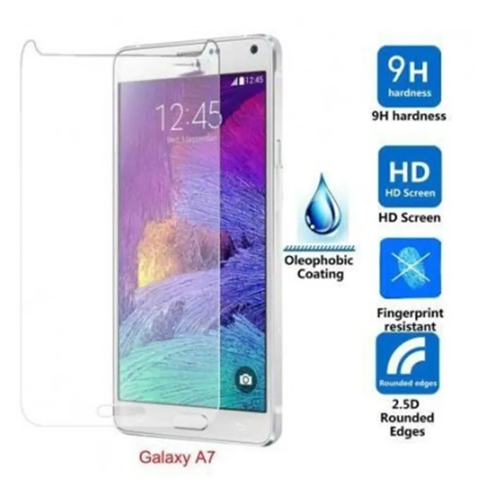 Samsung Galaxy A7 SM-A700 A7 SM-A700F protector cristal temp