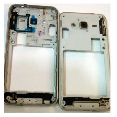 Samsung Galaxy Galaxy J3 (2016) SM-J320F carcasa trasera bla