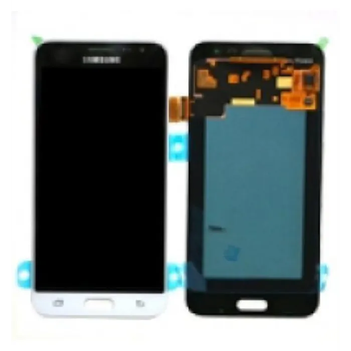 Samsung Galaxy Galaxy J3 (2016) SM-J320F GH97-18414A GH97-18748A pantalla lcd + táctil blanco premium Service Pack