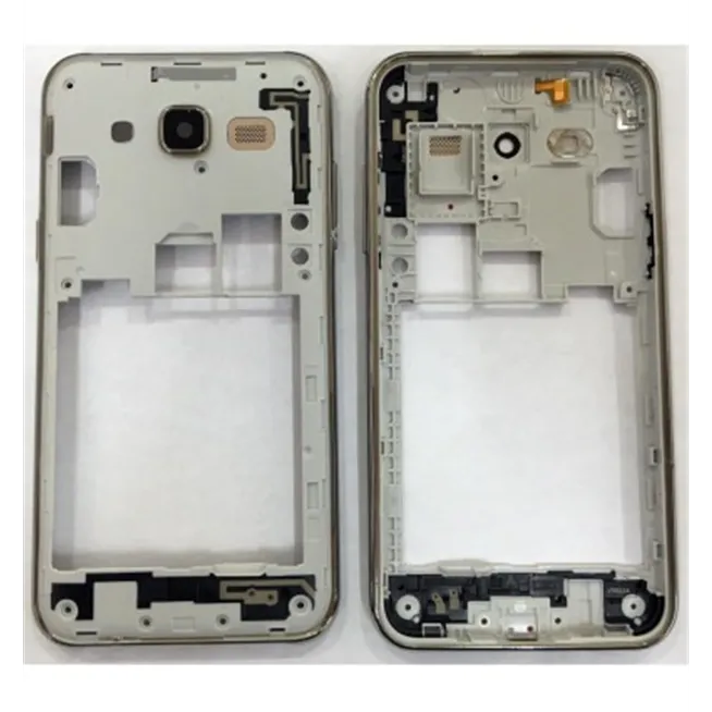 Samsung Galaxy J5 J500 J500F carcasa trasera plata premium