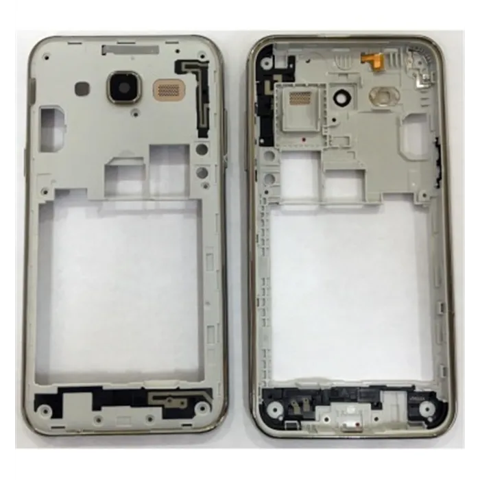 Samsung Galaxy J5 J500 J500F carcasa trasera plata premium