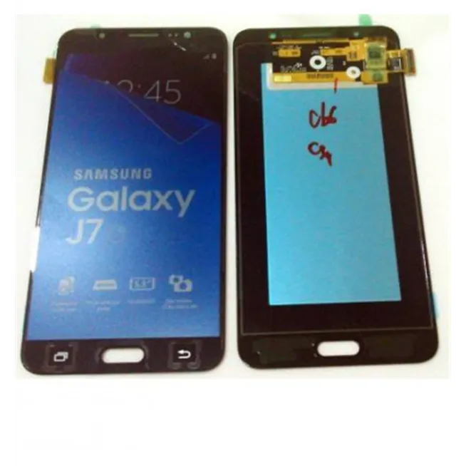 Samsung Galaxy J7 (2016) J710FN pantalla lcd + táctil negro premium Service Pack