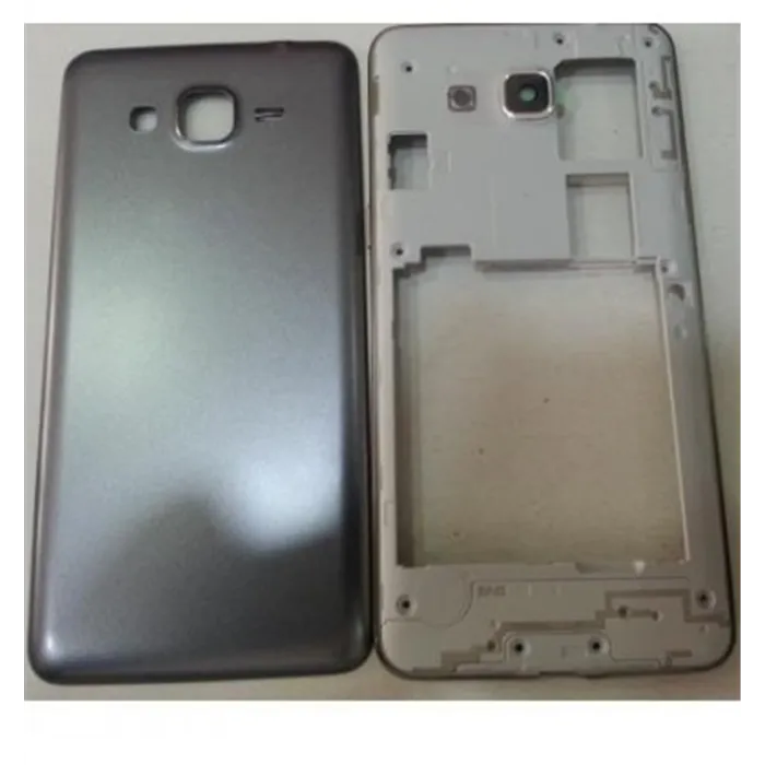 Samsung Grand Prime G530 carcasa trasera gris + tapa baterí