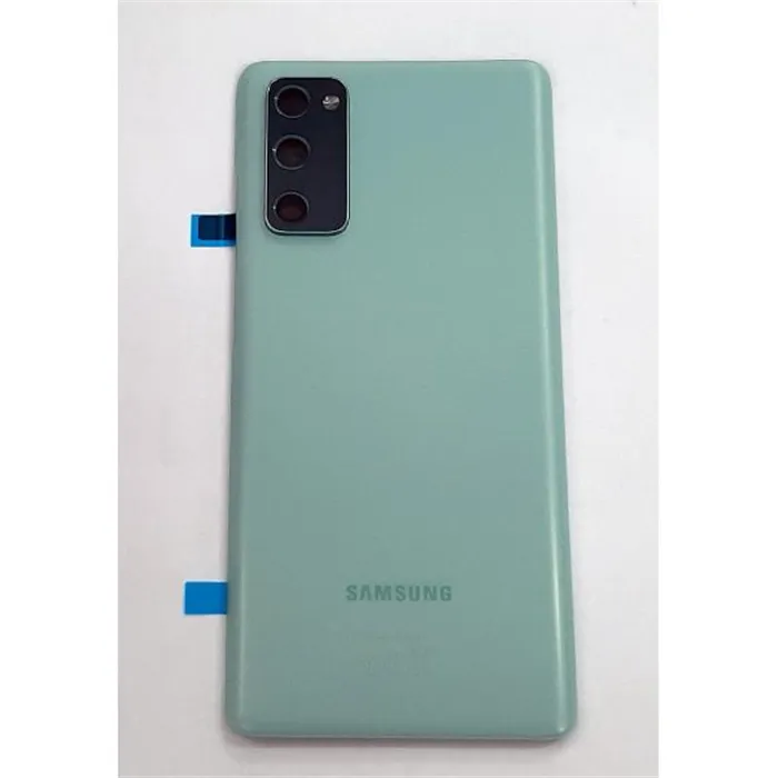 Tapa trasera o tapa bateria verde para Samsung Galaxy S20 FE 5G SM-G781 GH82-24223D Service Pack