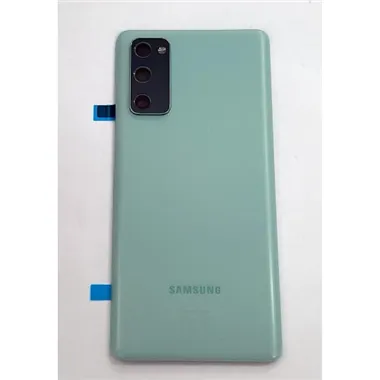 Tapa trasera o tapa bateria verde para Samsung Galaxy S20 FE 5G SM-G781 GH82-24223D Service Pack