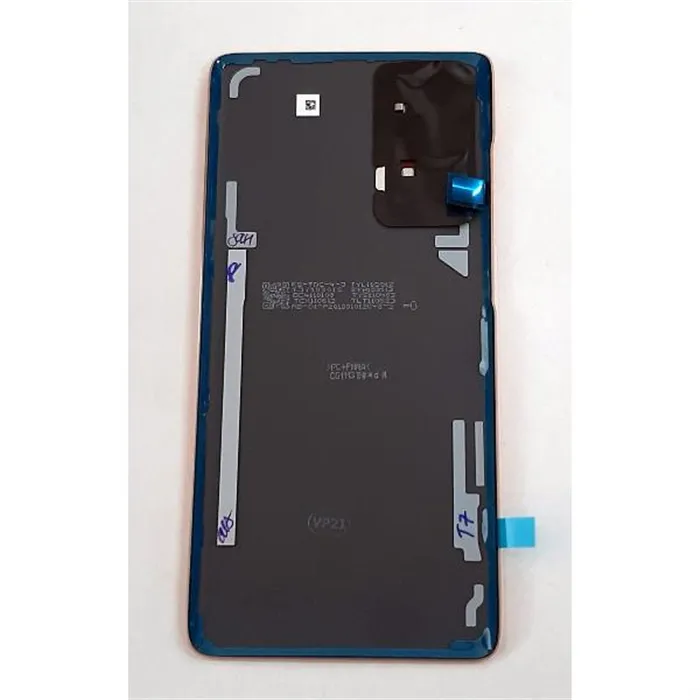 Tapa trasera o tapa bateria naranja para Samsung Galaxy S20 FE 5G SM-G781 GH82-24223F Service Pack