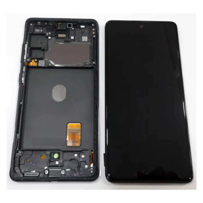 Pantalla lcd para Samsung Galaxy S20 FE 4G SM-G780 S20 FE 5G SM-G781  mas tactil negro mas marco Cloud Navy Premium