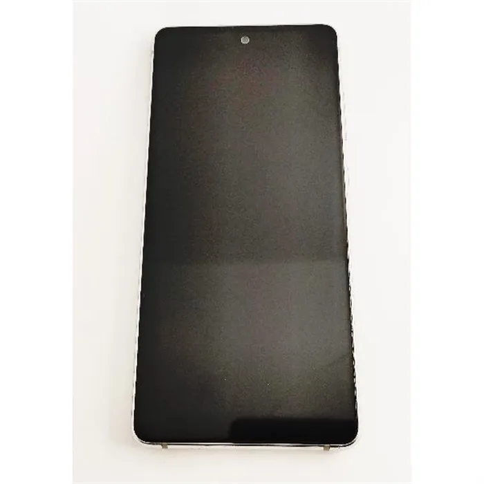 Pantalla LCD mas tactil negro para Samsung galaxy S20 FE 4G 5G SM-G780F GH82-24220B mas marco blanco service pack