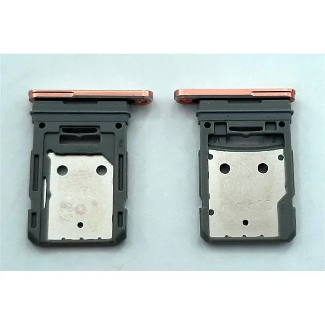 Soporte o bandeja single sim dorada para Samsung Galaxy S20 FE 5G SM-G780B G780B G780 calidad premium