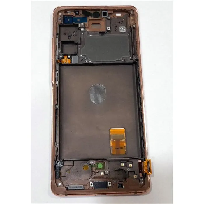 Pantalla lcd para Samsung Galaxy S20 FE 4G SM-G780 S20 FE 5G SM-G781 mas tactil negro mas marco Cloud Orange