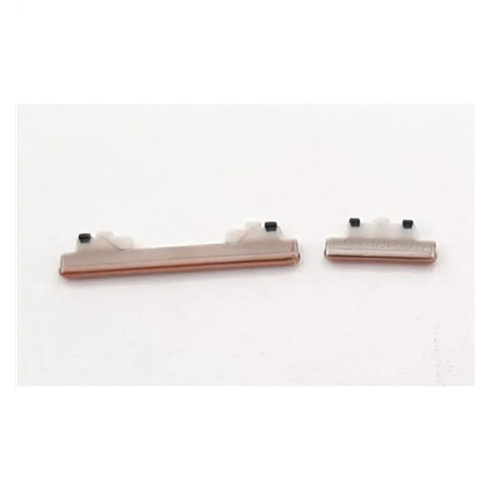 Set 2 botones dorados para Samsung Galaxy S20 FE 4G SM-G780B G780B G780 calidad premium