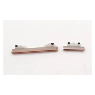 Set 2 botones dorados para Samsung Galaxy S20 FE 4G SM-G780B G780B G780 calidad premium