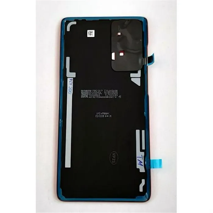 Tapa trasera o tapa bateria roja para Samsung Galaxy S20 FE 5G SM-G781 GH82-24223E Service Pack