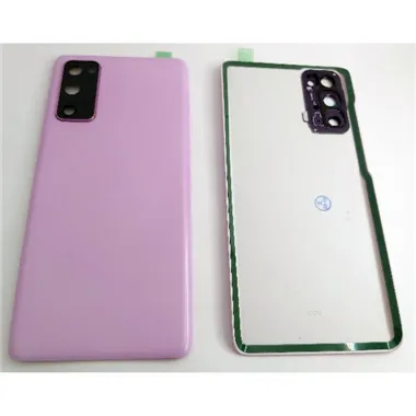 Tapa trasera o tapa bateria rosa para Samsung Galaxy S20 FE 4G G780F / S20 FE 5G G781F mas cubierta camara