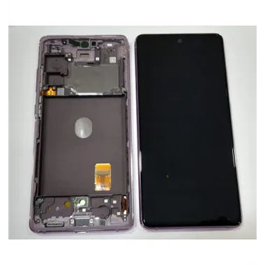 Pantalla lcd para Samsung Galaxy S20 FE 4G SM-G780 S20 5G SM-G781 GH82-24219C tactil negro marco Lavender Premium S
