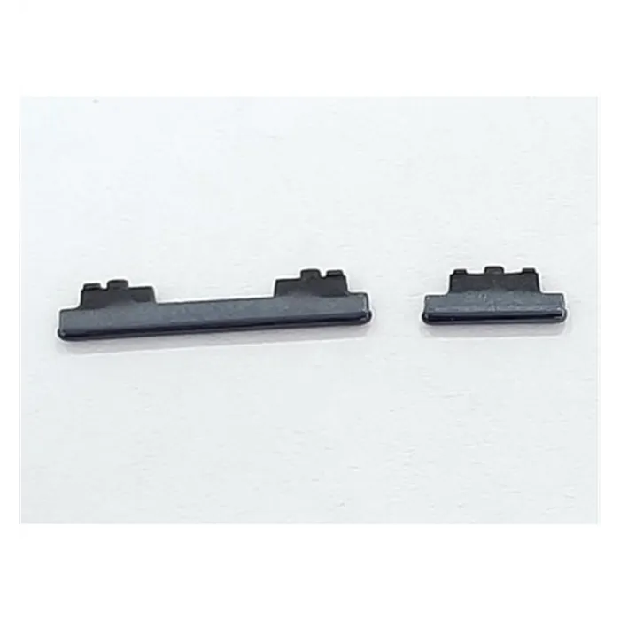 Set 2 botones negros para Samsung Galaxy S20 FE 4G SM-G780B G780B G780 calidad premium