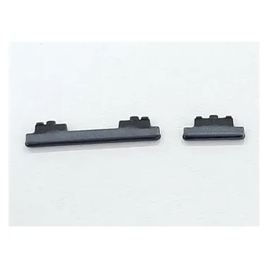 Set 2 botones negros para Samsung Galaxy S20 FE 4G SM-G780B G780B G780 calidad premium