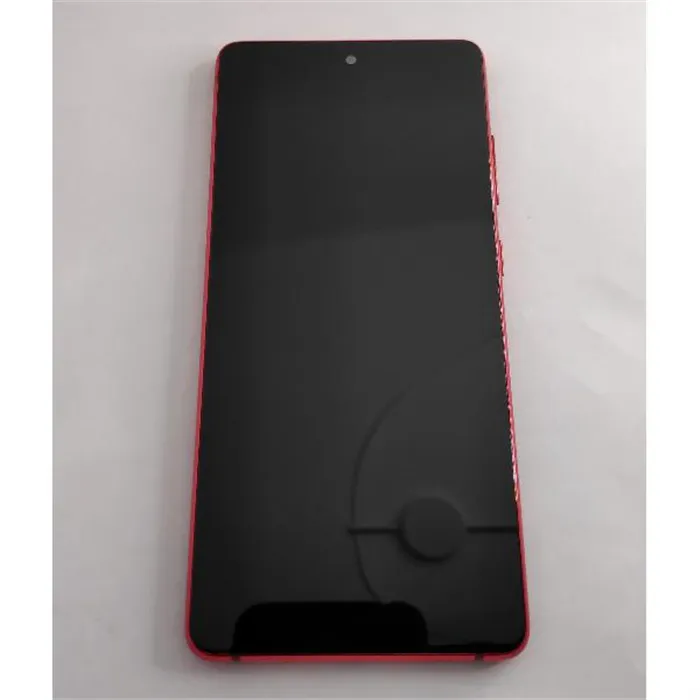Pantalla TFT para Samsung Galaxy S20 FE 4G SM-G780 S20 FE 5G SM-G781 mas tactil negro mas marco rojo compatible