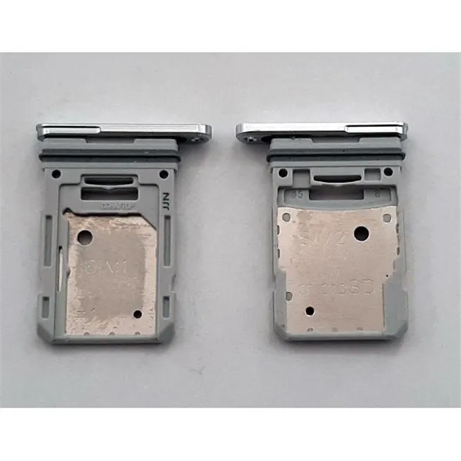 Soporte o bandeja dual sim blanca para Samsung Galaxy S20 FE 4G SM-G780B G780B G780 calidad premium