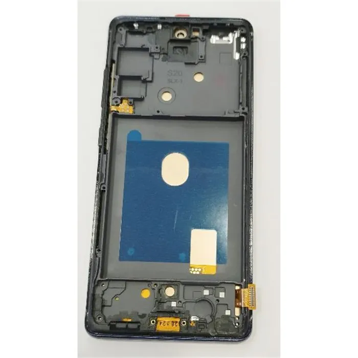 Pantalla TFT para Samsung Galaxy S20 FE 4G SM-G780 S20 FE 5G SM-G781 mas tactil negro mas marco azul oscuro compati