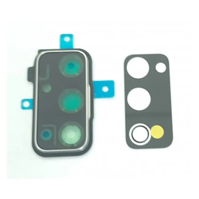 Cubierta camara plata para Samsung Galaxy S20 FE 4G SM-G780B G780B G780 calidad premium
