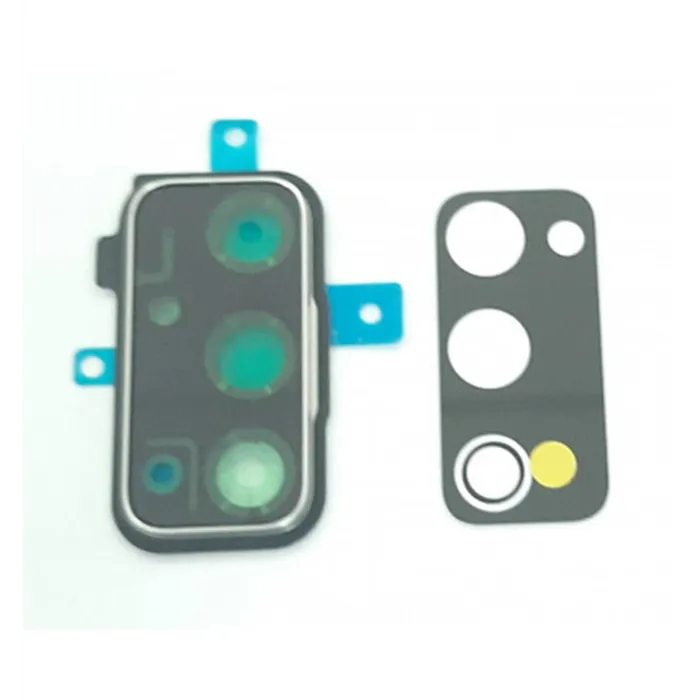 Cubierta camara plata para Samsung Galaxy S20 FE 4G SM-G780B G780B G780 calidad premium