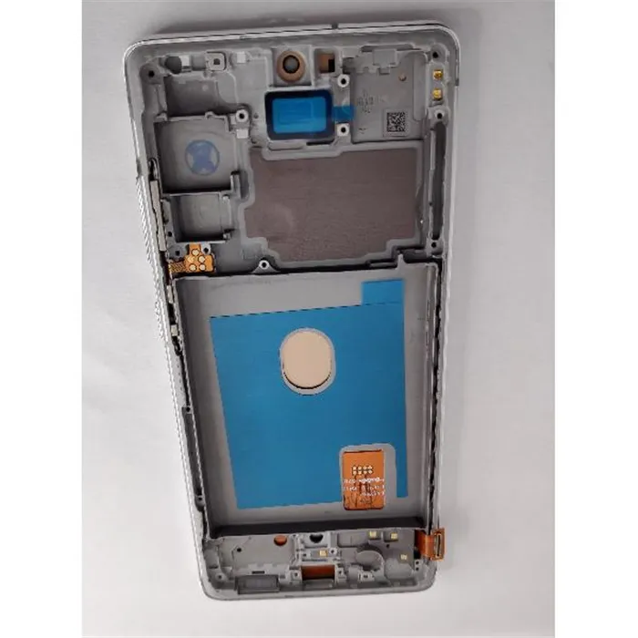 Pantalla TFT para Samsung Galaxy S20 FE 4G SM-G780 S20 FE 5G SM-G781 mas tactil negro mas marco plata compatible