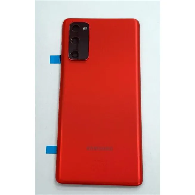 Tapa trasera o tapa bateria roja para Samsung Galaxy S20 FE 4G SM-G780F G780F G780 GH82-24263E Service Pack